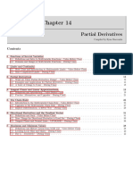 MTH 234 - Chapter 14: Partial Derivatives