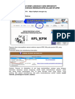 Langkah Demi Langkah Merekod Webinar Dalam SPLKPM JAN 2022