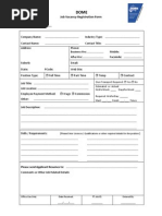 Vacancy Form