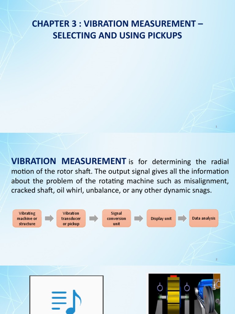 Selecting Vibration Pickups for Measurement | PDF | Accelerometer ...