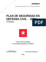 Plan de Seguridad - La Molina 2015