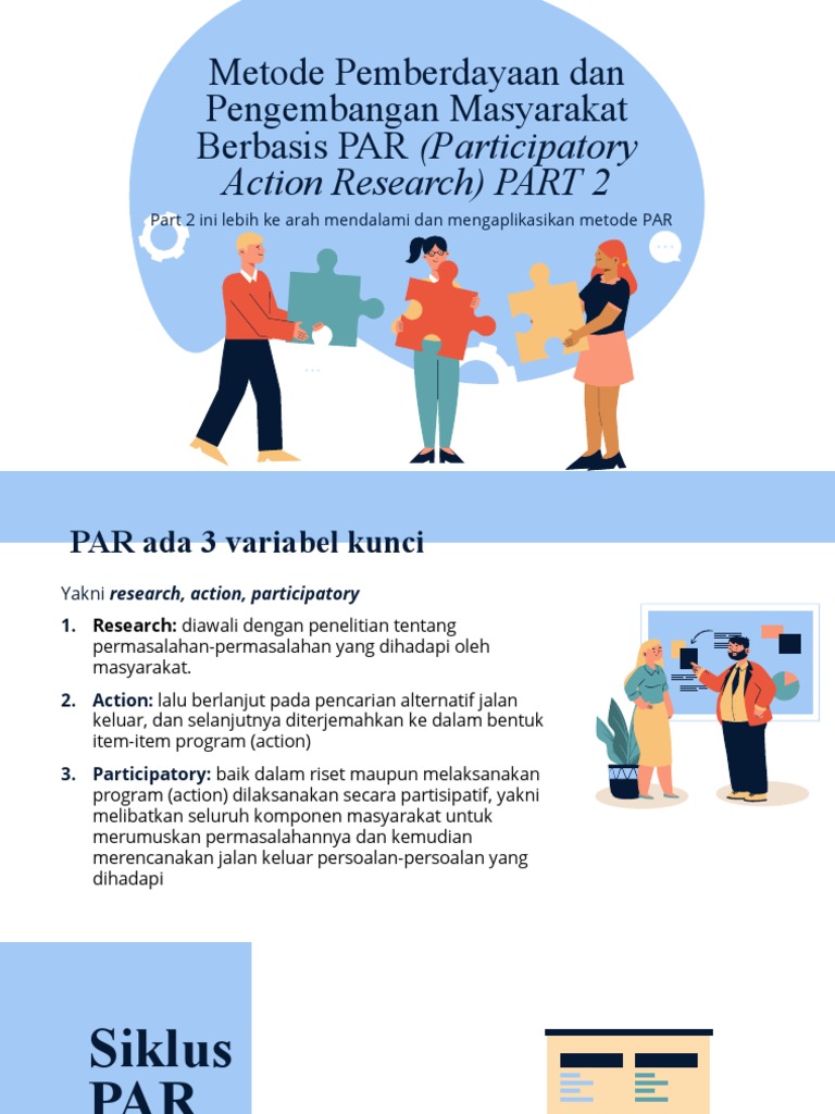 KEL. 4 Participatory Action Research (PAR) Part 2 | PDF | Sains ...