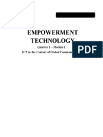 Empowerment Technology SHS Docs