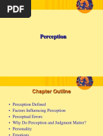 Chapter 2-Perception-Personality & Emotion