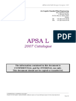 APSA L Catalogue 2007