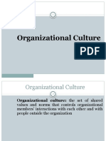 Organizational Culture