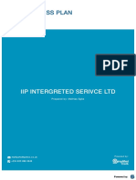 Mini Business Plan: Iip Intergreted Serivce LTD