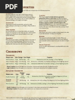 (5E) Firearms Homebrew | PDF | Firearms | Rifle