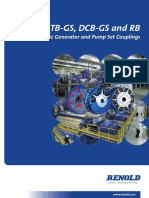 HTB-GS, Dcb-Gs and RB: Hi-Tec Generator and Pump Set Couplings