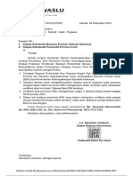 Surat Informasi BSU Bawaslu Prov. Bawaslu Kepualauan Riau