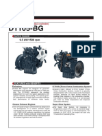 Kubota Bg-Series: 9.5 kW/1500 RPM