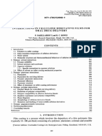 Interactions in Cellulose Derivative Films