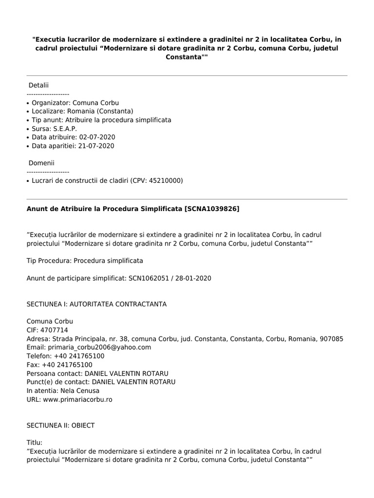 Gradinita | PDF