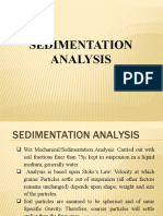 3.6sedimentation Analysis