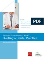 Dental Starting A Practice Workbook