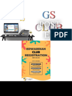 GS Club Poster For Promotion