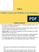 Unit-2: Cellular Concept and Multiple Access Techniques