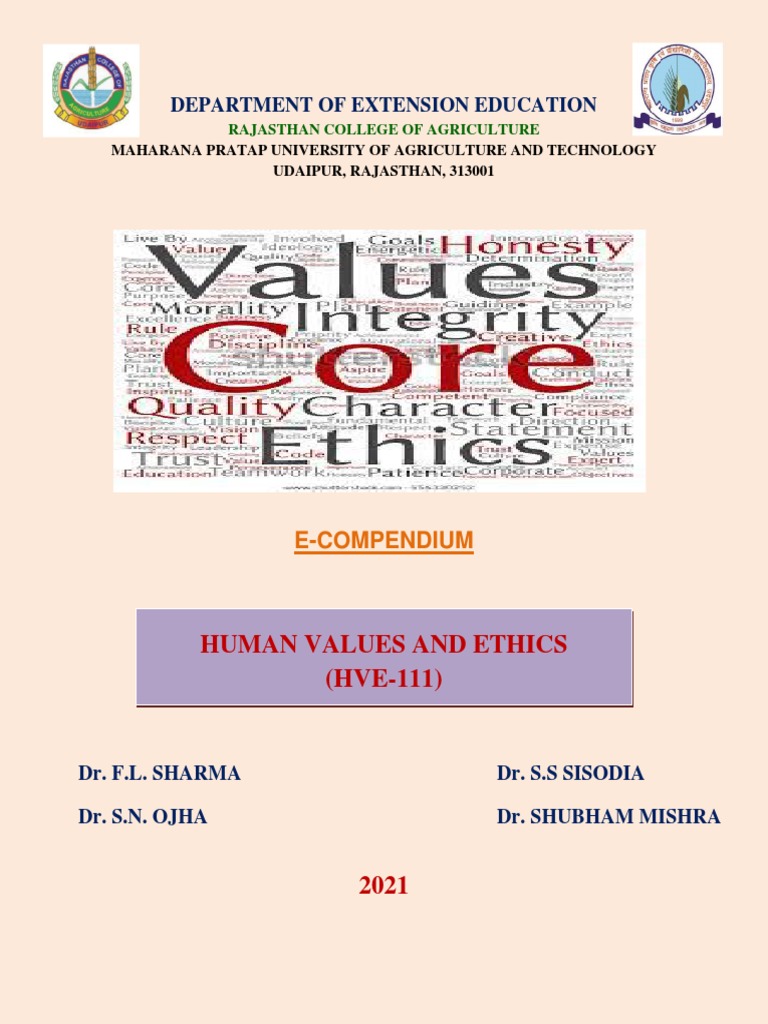 Human Values and Ethics Overview | PDF | Goal | Epistemology