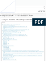 Exemples Illustratifs - IAS 36 Dépréciation D - Actifs - Fiscalité Et Comptabilité Croner I - 1