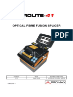 Prolite-: Optical Fibre Fusion Splicer