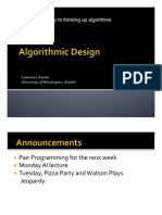 Cse120wi11lec16 (1) Algorithmic Design