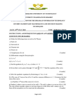 Dit0205 Elementary Mathematics and Decision Making -Print Ready