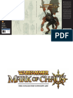Warhammer Mark of Chaos - Concept Art Book