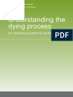 Understanding The Dying Process: An Information Booklet For Families