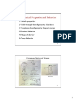 Mechanical Properties and Behavior