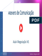 Ateliers de Comunicação _  Aula 4 Negociação I #1