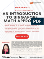 An Introduction To Singapore Math Approach: Webinar Invite
