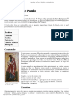 Apocalipse de Paulo - Wikipédia, A Enciclopédia Livre