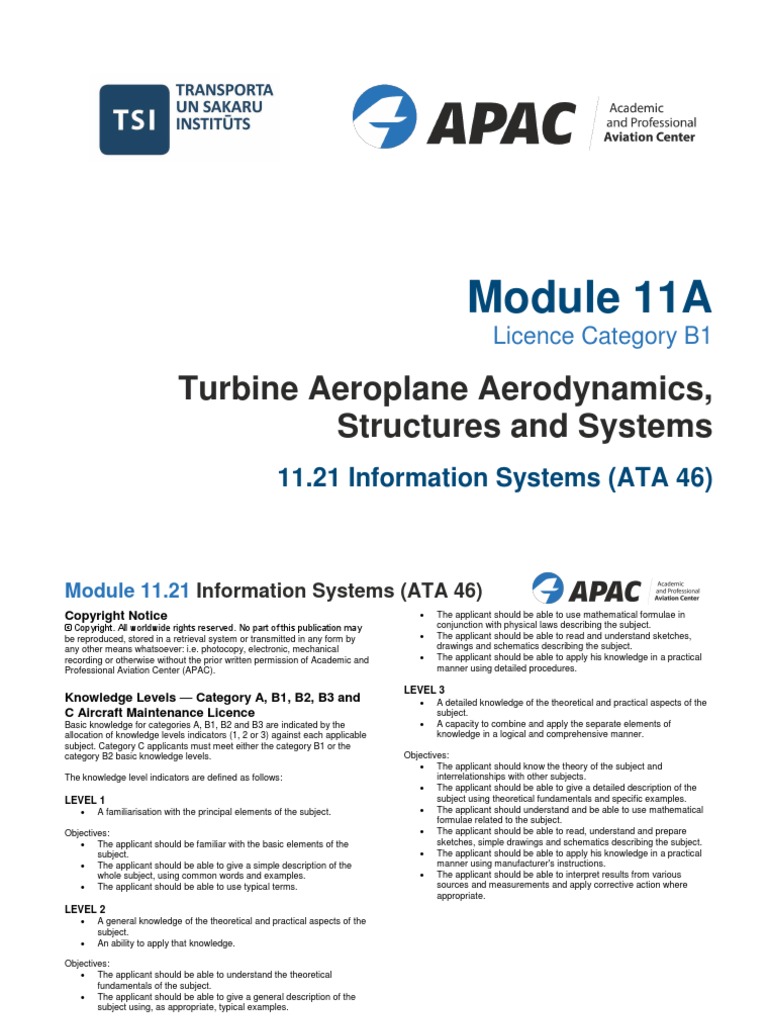 11.21 Information Systems (ATA 46) | PDF | Computing | Aviation