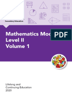 Zimsec O Level Mathematics Module Level 2 Volume 1 Textbook PDF - ELIBRARY