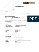 Surat Pernyataan Perubahan Data