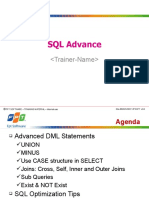 Lesson 3 - SQL Advance