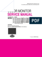 Color Monitor: Service Manual