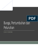 Bunga, Pertumbuhan Dan Peluruhan