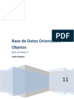 Base de Datos Orientada a Objetos-Scabrera