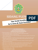 PLENO 3 - Tata Tertib Pemilihan