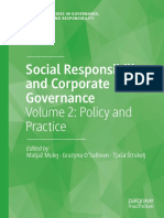 Social Responsibility and Corporate Governance: Volume 2: Policy and Practice
