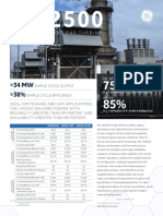 Lm2500 Fact Sheet Product Specifications