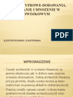 26.1 Operacje Arytmetyczne I Logiczne W Systemie Dwójkowym