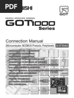 GOT1000 Series Connection Manual (Microcomputer, MODBUS Products ...