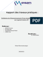 Rapport Canéco Calcul Partie Théorique + Doc Constructeur