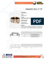 Adaptador Storz 2 1 - 2''