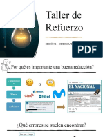 Refuerzo de Redacción