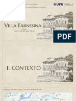 Análise Arquitetônica Villa Farnesina Roma