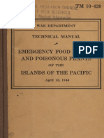 Emergency Food Plants and Poisonous Plants of The Islands of The Pacific