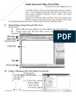 Simple Modul Microsoft Office Word 2003